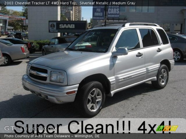 2003 Chevrolet Tracker LT 4WD Hard Top in Silverleaf Metallic