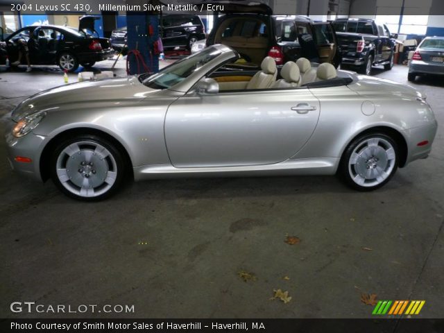 2004 Lexus SC 430 in Millennium Silver Metallic