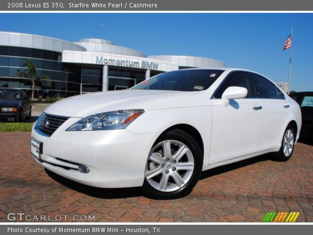 2008 Lexus ES 350 in Starfire White Pearl