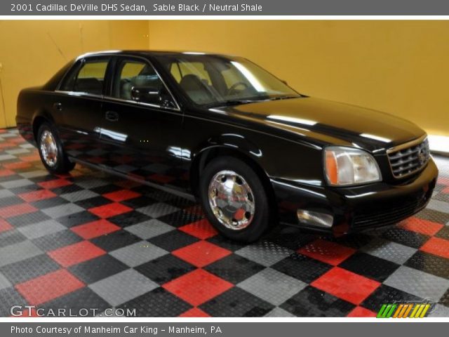 2001 Cadillac DeVille DHS Sedan in Sable Black