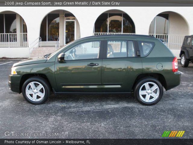 2008 Jeep Compass Sport in Jeep Green Metallic
