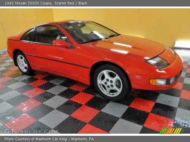 1992 Nissan 300ZX Coupe in Scarlet Red