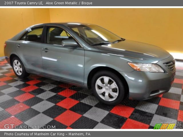 2007 Toyota Camry LE in Aloe Green Metallic