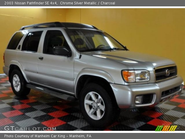 2003 Nissan Pathfinder SE 4x4 in Chrome Silver Metallic