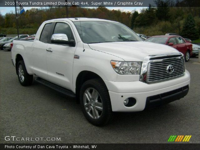 2010 Toyota Tundra Limited Double Cab 4x4 in Super White