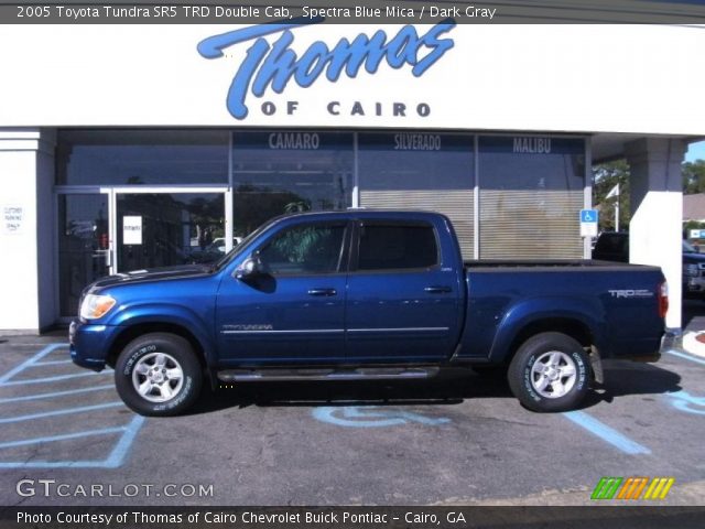 2005 Toyota Tundra SR5 TRD Double Cab in Spectra Blue Mica