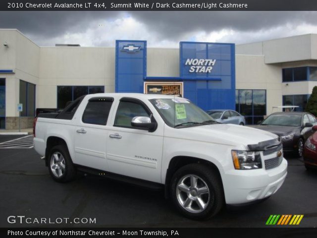 2010 Chevrolet Avalanche LT 4x4 in Summit White
