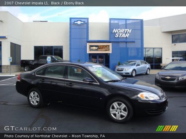 2007 Chevrolet Impala LS in Black