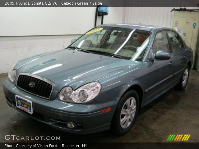 2005 Hyundai Sonata GLS V6 in Celadon Green