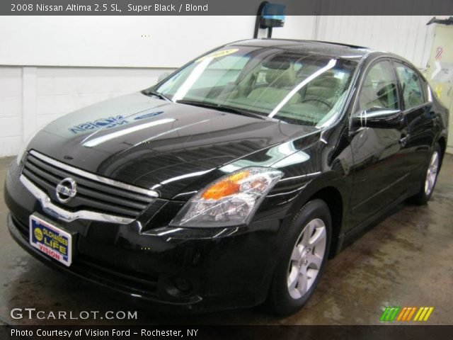 2008 Nissan Altima 2.5 SL in Super Black