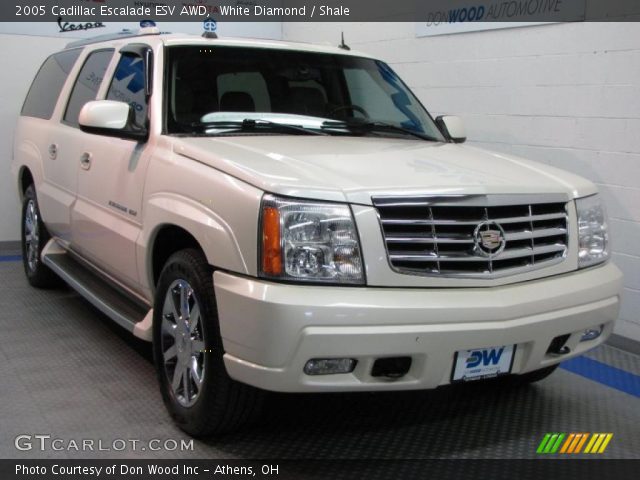 2005 Cadillac Escalade ESV AWD in White Diamond