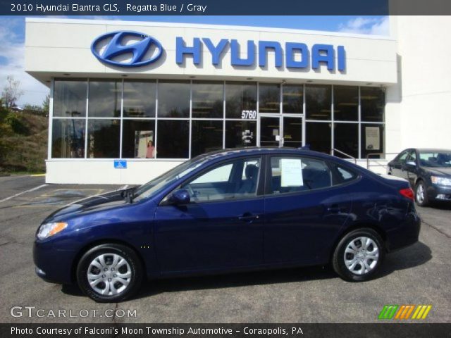 2010 Hyundai Elantra GLS in Regatta Blue