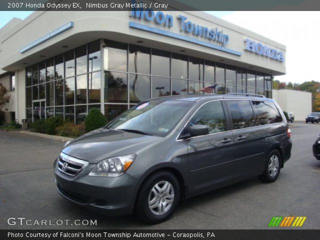 2007 Honda Odyssey EX in Nimbus Gray Metallic