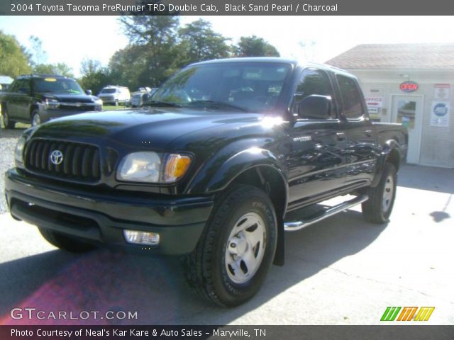 2004 Toyota Tacoma PreRunner TRD Double Cab in Black Sand Pearl