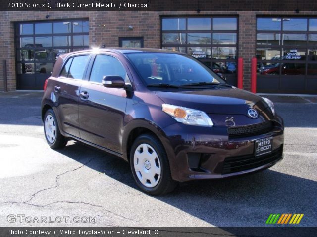 2010 Scion xD  in Black Current Metallic