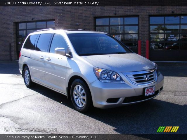 2008 Honda Odyssey EX-L in Silver Pearl Metallic