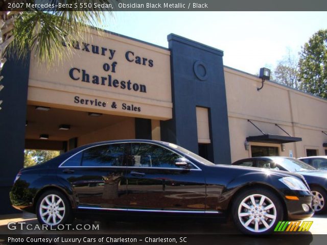 2007 Mercedes-Benz S 550 Sedan in Obsidian Black Metallic