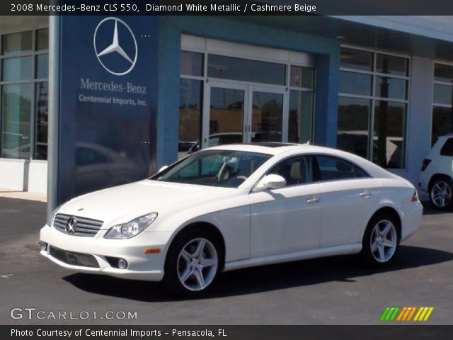 2008 Mercedes-Benz CLS 550 in Diamond White Metallic