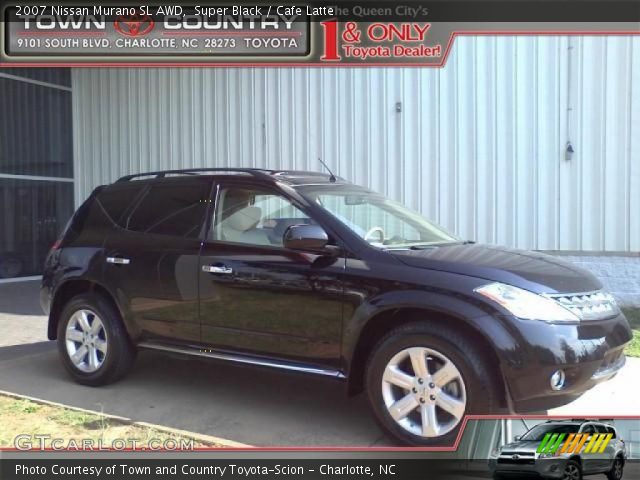 2007 Nissan Murano SL AWD in Super Black