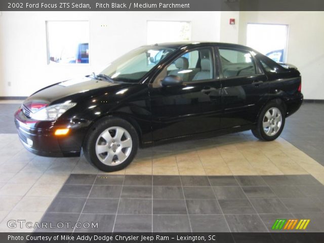 2002 Ford Focus ZTS Sedan in Pitch Black