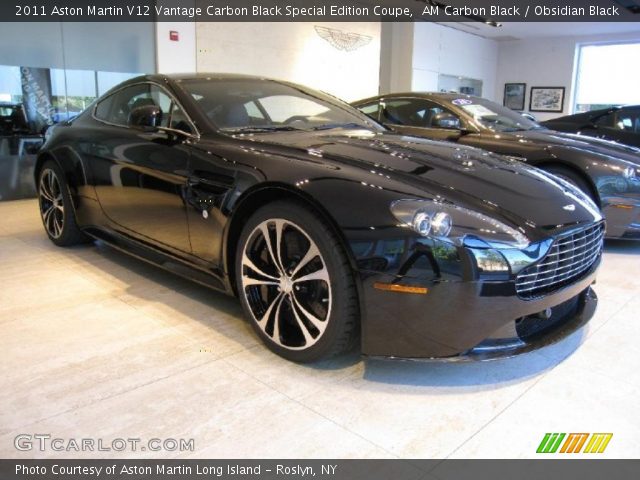 2011 Aston Martin V12 Vantage Carbon Black Special Edition Coupe in AM Carbon Black