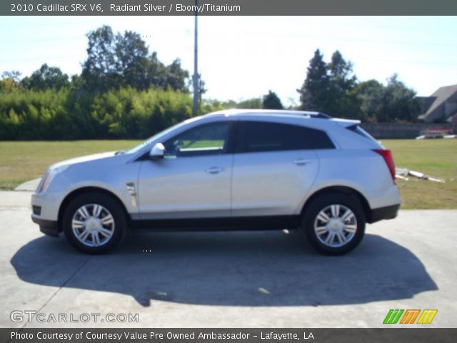 2010 Cadillac SRX V6 in Radiant Silver