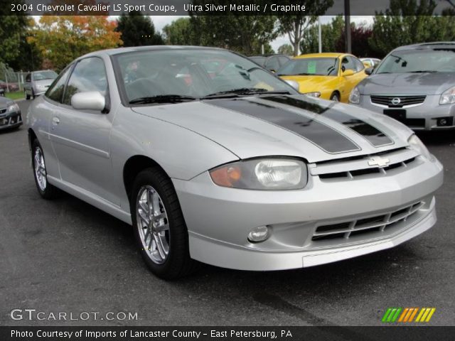 2004 Chevrolet Cavalier LS Sport Coupe in Ultra Silver Metallic