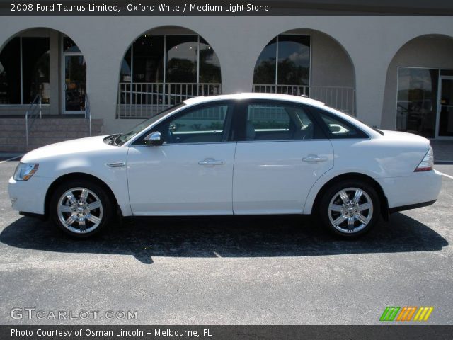 2008 Ford Taurus Limited in Oxford White