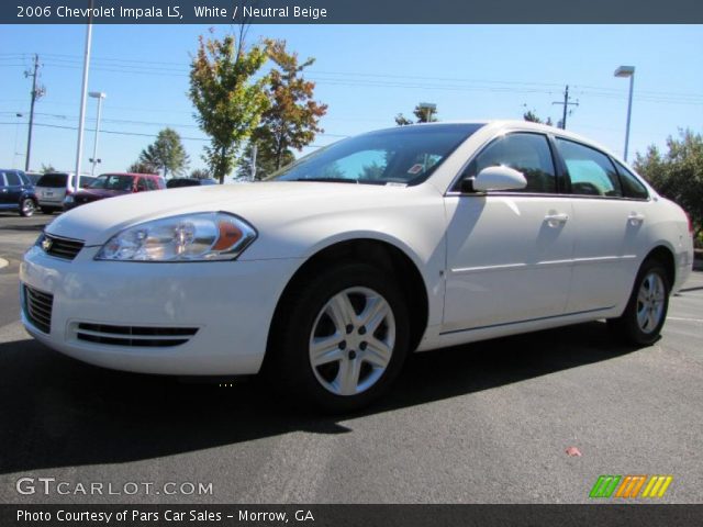 2006 Chevrolet Impala LS in White