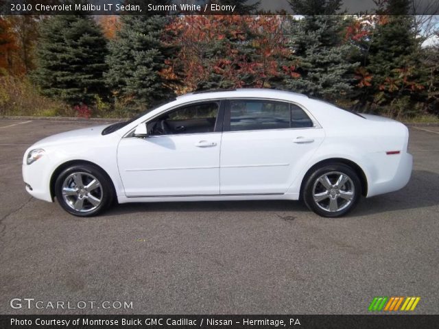 2010 Chevrolet Malibu LT Sedan in Summit White