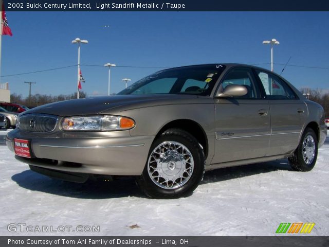 2002 Buick Century Limited in Light Sandrift Metallic