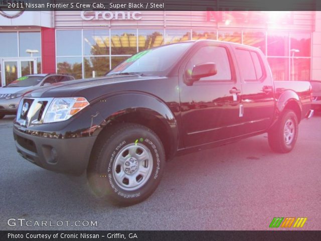 2011 Nissan Frontier S Crew Cab in Super Black