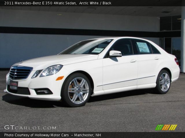 2011 Mercedes-Benz E 350 4Matic Sedan in Arctic White