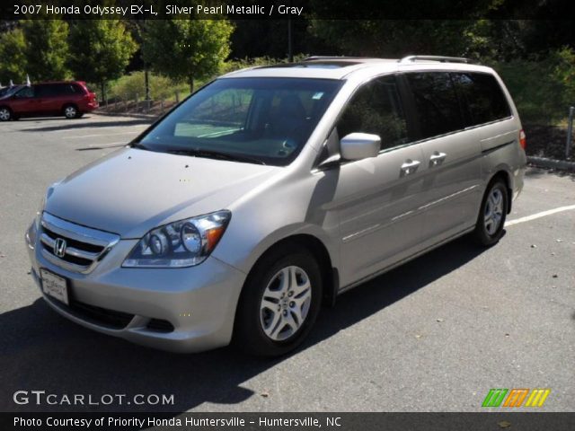 2007 Honda Odyssey EX-L in Silver Pearl Metallic