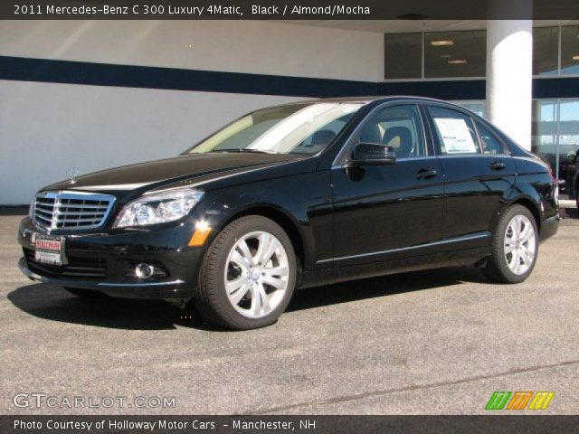 2011 Mercedes-Benz C 300 Luxury 4Matic in Black