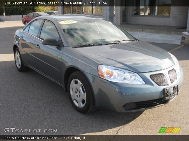 2006 Pontiac G6 Sedan in Stealth Gray Metallic