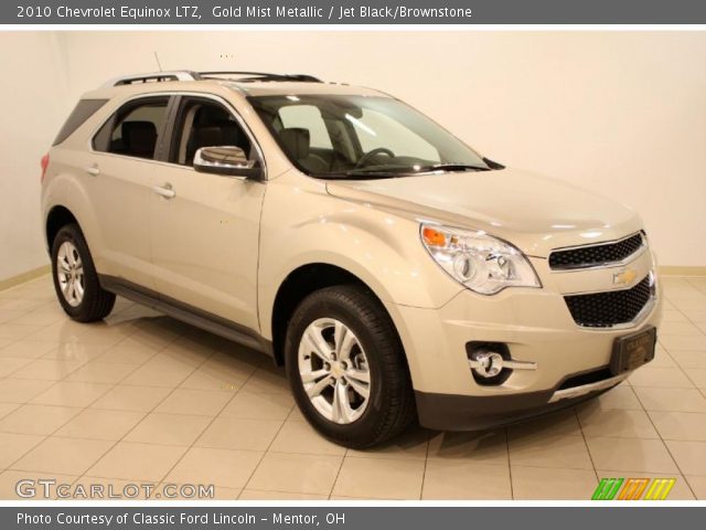 2010 Chevrolet Equinox LTZ in Gold Mist Metallic