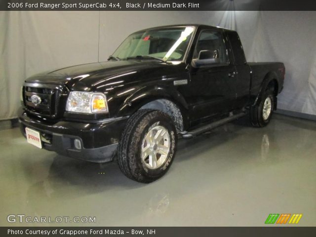 2006 Ford Ranger Sport SuperCab 4x4 in Black