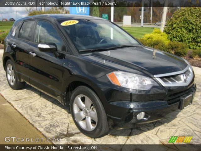 2008 Acura RDX Technology in Nighthawk Black Pearl