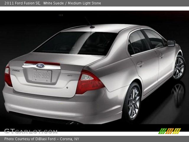 2011 Ford Fusion SE in White Suede