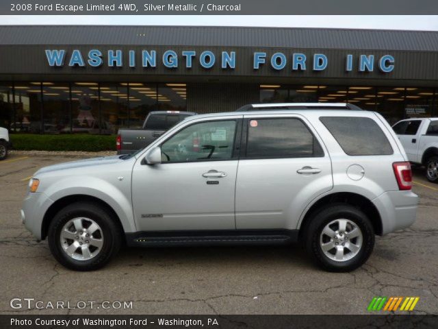 2008 Ford Escape Limited 4WD in Silver Metallic