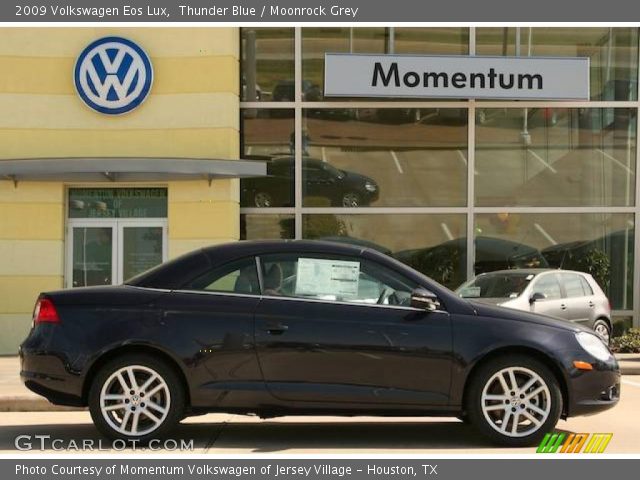 2009 Volkswagen Eos Lux in Thunder Blue
