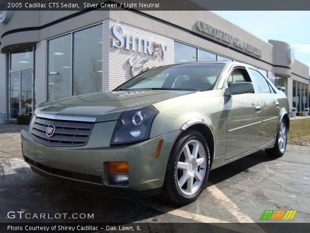 2005 Cadillac CTS Sedan in Silver Green