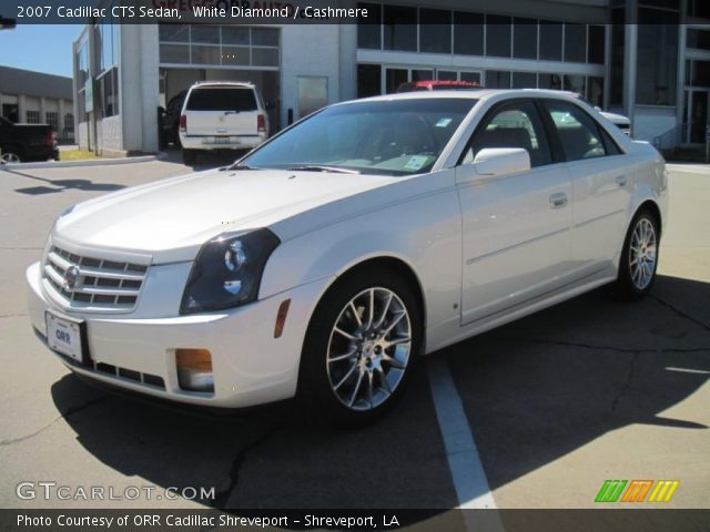 2007 Cadillac CTS Sedan in White Diamond