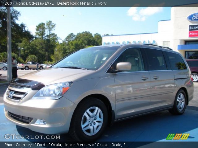 2007 Honda Odyssey EX-L in Desert Rock Metallic