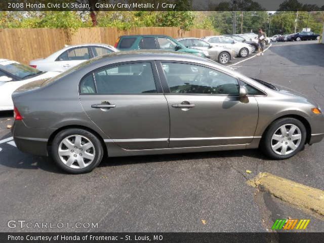 2008 Honda Civic LX Sedan in Galaxy Gray Metallic