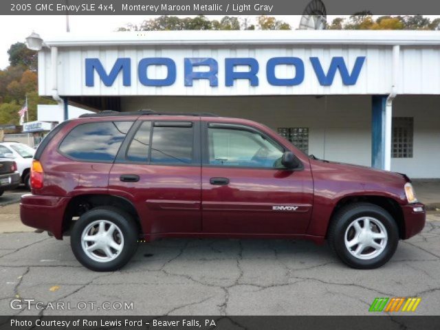 2005 GMC Envoy SLE 4x4 in Monterey Maroon Metallic
