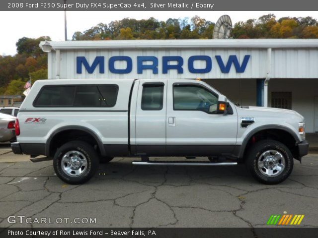 2008 Ford F250 Super Duty FX4 SuperCab 4x4 in Silver Metallic