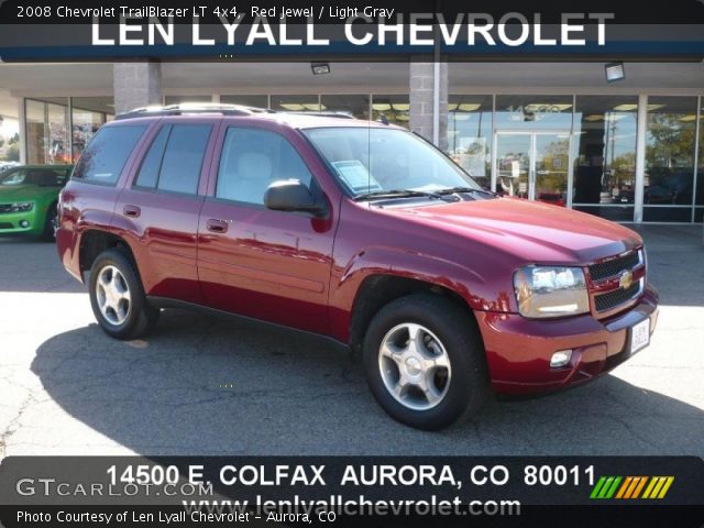 2008 Chevrolet TrailBlazer LT 4x4 in Red Jewel