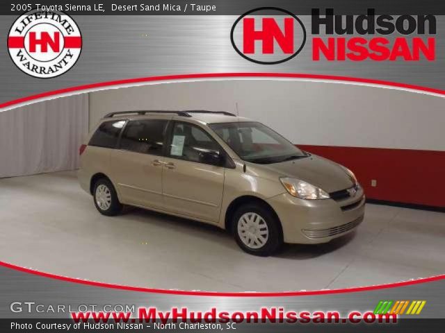 2005 Toyota Sienna LE in Desert Sand Mica